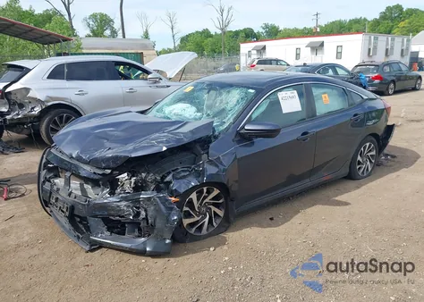 2017 Honda Civic Ex z USA, uszkodzony, nr VIN 2HGFC2F73HH520221